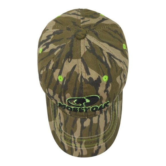 Mossy Oak Camo Snapback Cap Hat Embroidered Logo Contrast Stitch Baseball Hunter - Picture 6 of 13